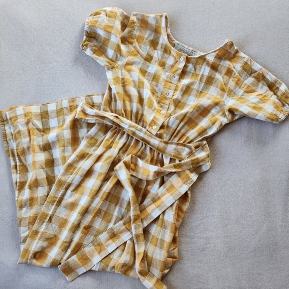 Ace & Jig Georgie Dress In Plaid Fez - Picture 2 of 4